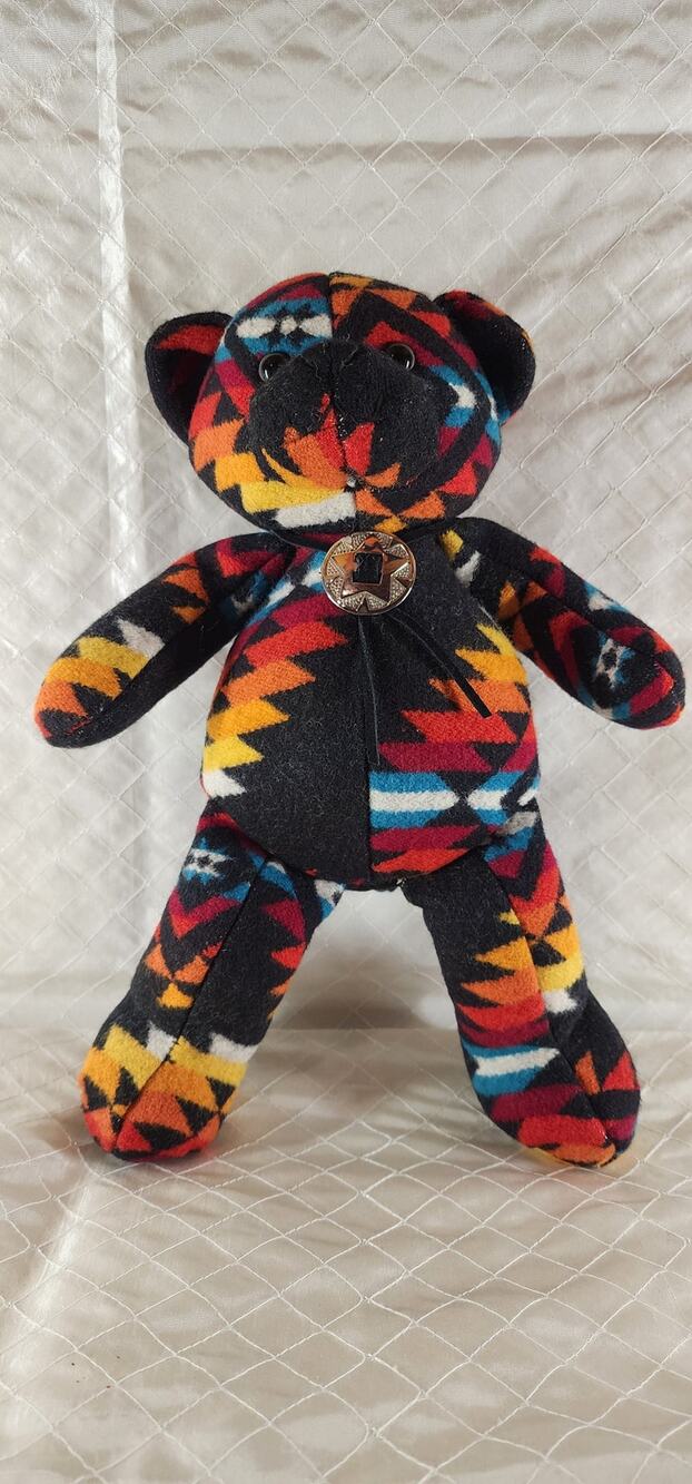 Rare GUND Billy Blankets Pendleton Teddy Bear #45583 Southwestern Plush 12"